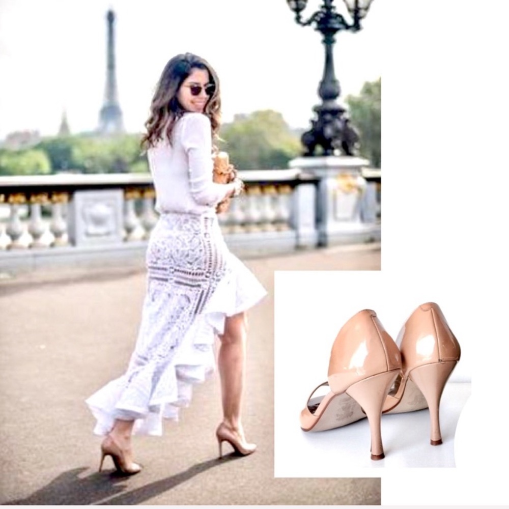 Michael Shannon peep toe heels